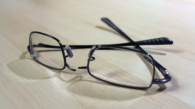 Broken Pair of Glasses